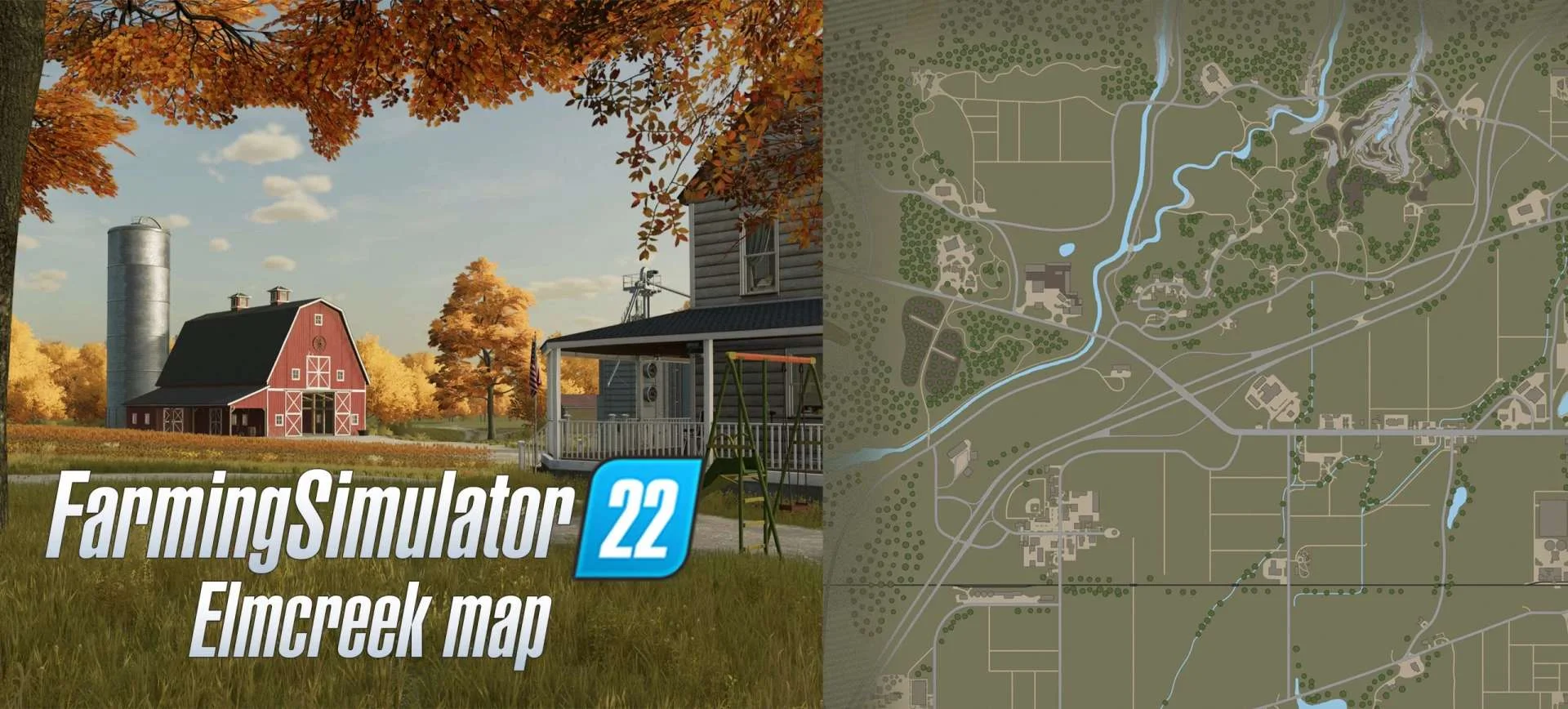 AutoDrive Elmcreek by elMatador v1.0 FS22 FS22 Mod Free Download