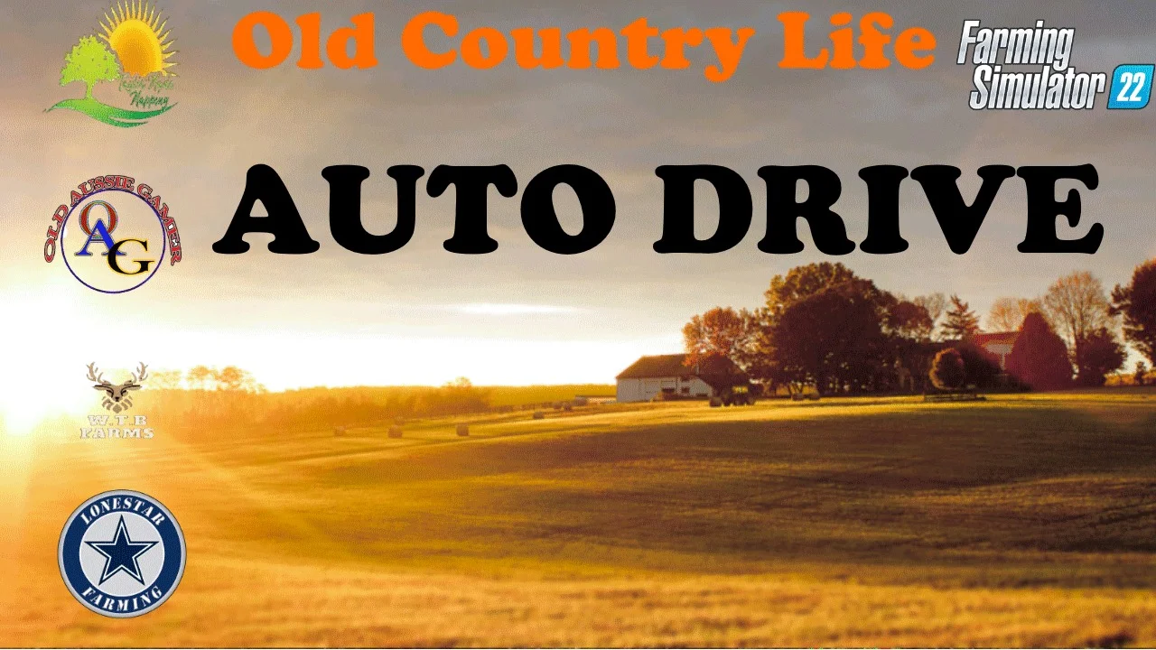 AutoDrive for Old Country Life V1.0 FS22 FS22 Mod Free Download
