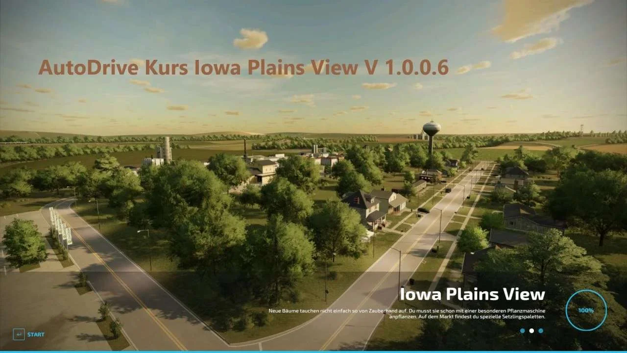 AutoDrive Iowa Plains View v1.0.0.6 FS22 FS22 Mod Free Download