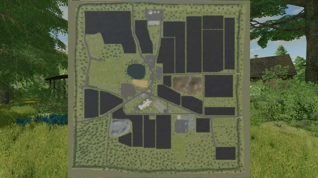 Autodrive network for the map: Brombach v2.0 FS22