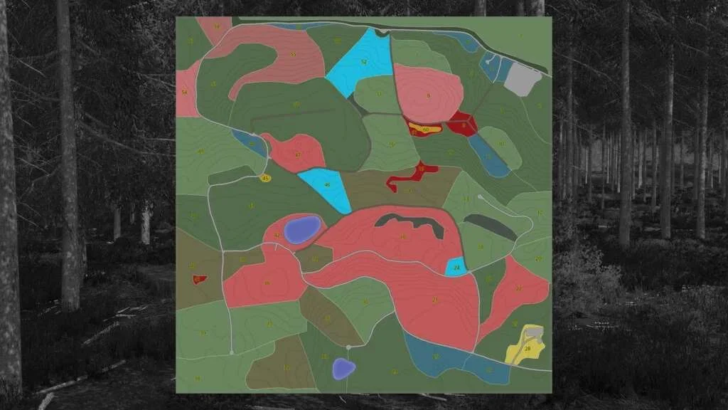 Autodrive network for the map: Holmakra 22 v1.0 FS22