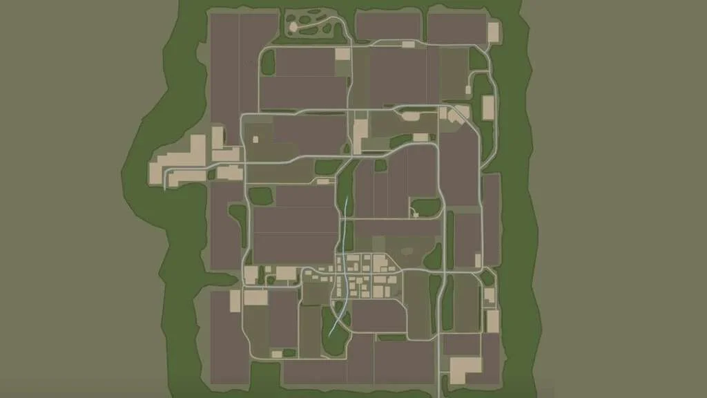 Autodrive network for the map: Rehbach v1.0 FS22