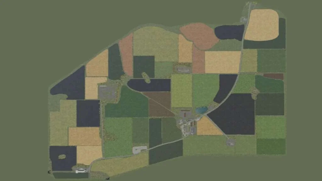 Autodrive network for the map Medvedin v2.0 FS22 FS22 Mod Free Download