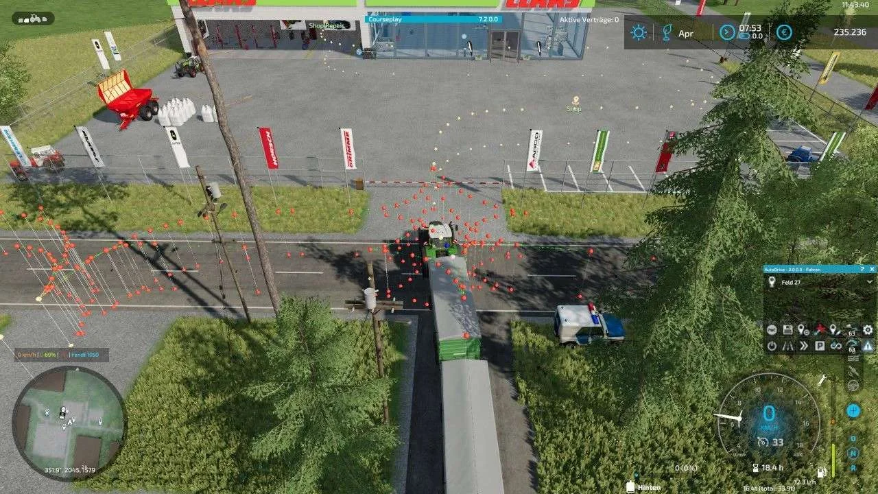 AutoDrive Old Country Life 4X v1.1 FS22 FS22 Mod Free Download
