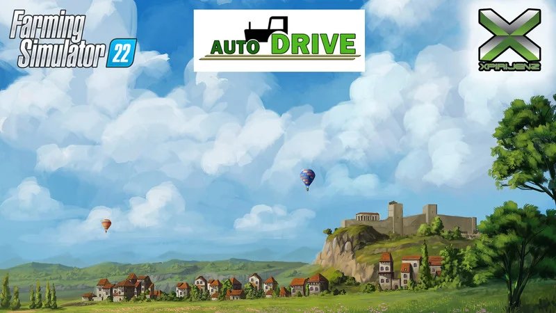 AutoDrive route network for Haut-Beyleron V1.0 FS22 FS22 Mod Free Download
