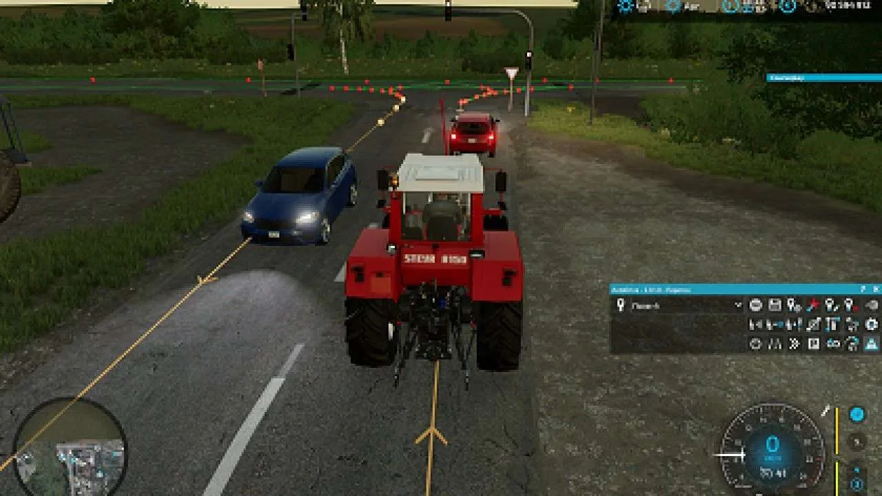 Autodrive route network for Kazakhstan map v1.0 FS22 FS22 Mod Free Download