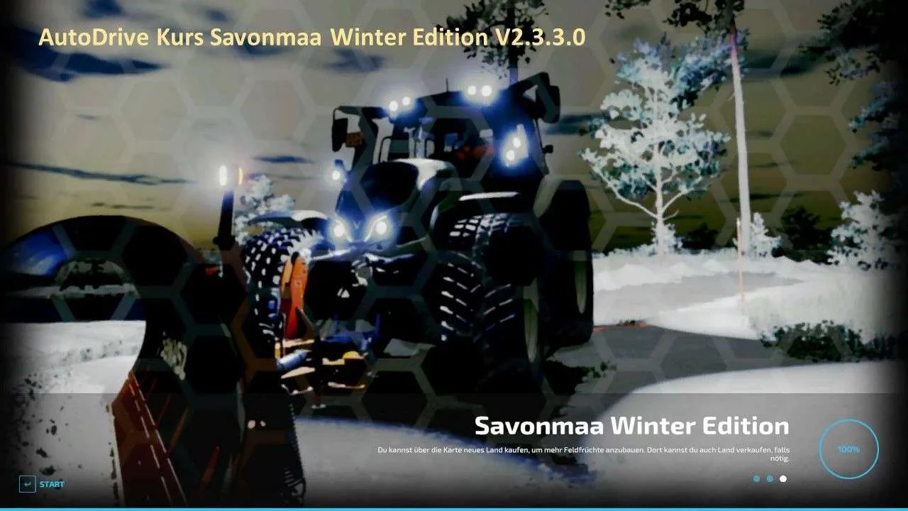 AutoDrive Savonmaa v2.0.0.9 FS22 FS22 Mod Free Download