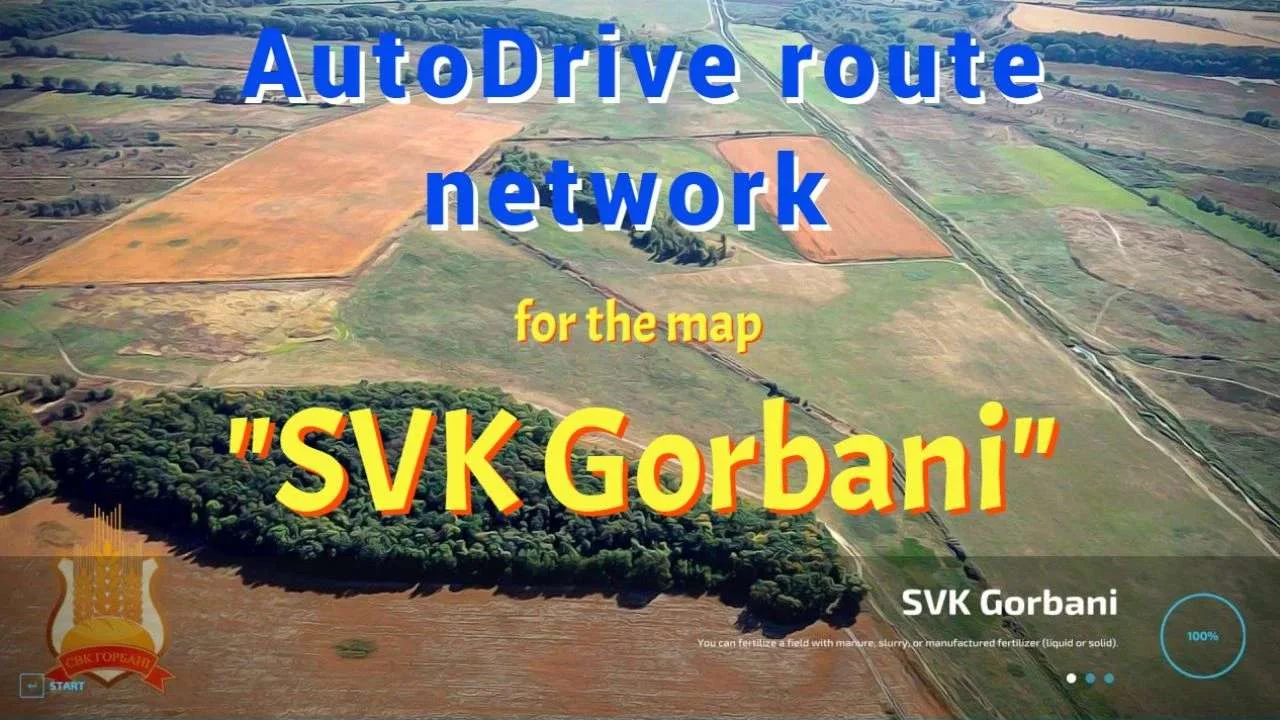 AutoDrive SVK Gorbani v1.0.0.5 FS22 FS22 Mod Free Download