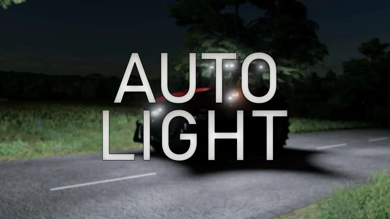 Automatic lights BETA FS22 FS22 Mod Free Download