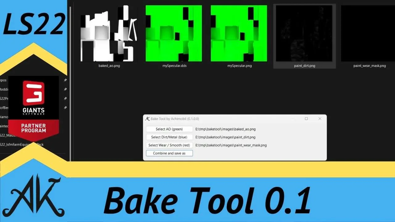Bake Tool v0.1 FS22 FS22 Mod Free Download