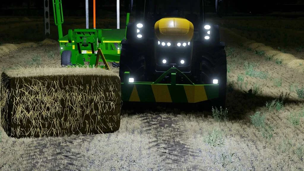 Bale Pusher v1.0 FS22 FS22 Mod Free Download