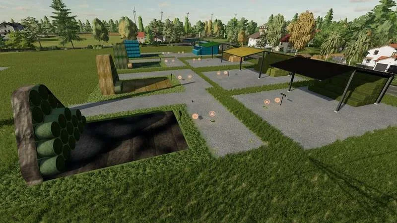 Bale Storages v1.3 FS22 FS22 Mod Free Download