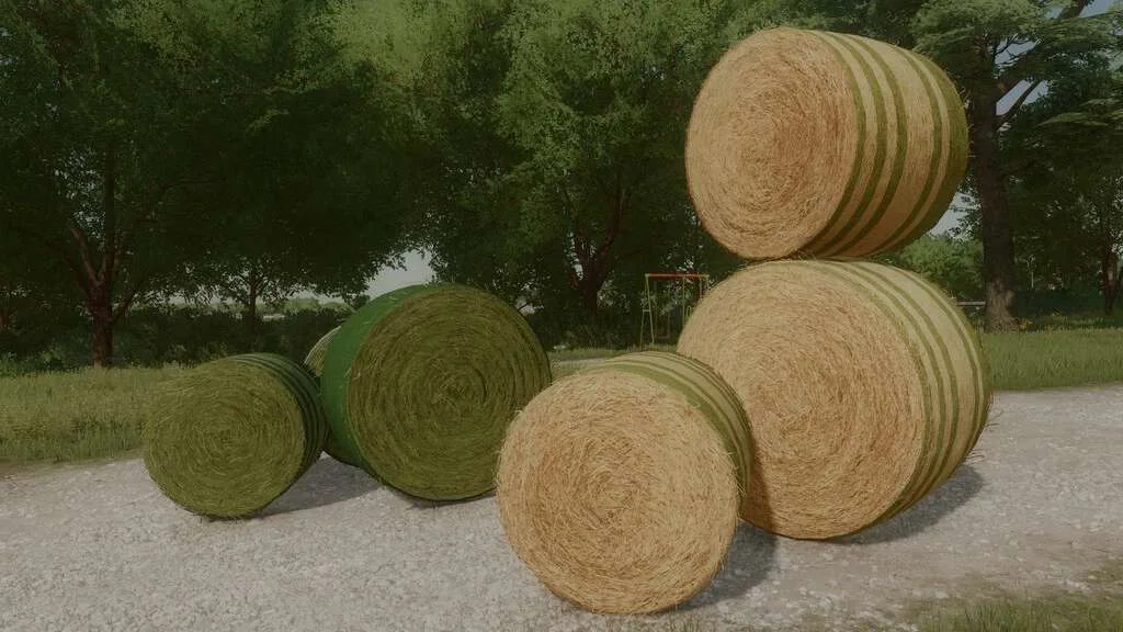 Bale Texture Changer v1.0 FS22 FS22 Mod Free Download