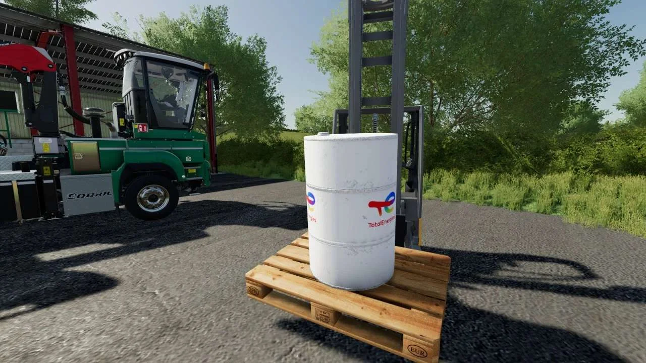 Barrel of oil Total Energies v1.0 FS22 FS22 Mod Free Download
