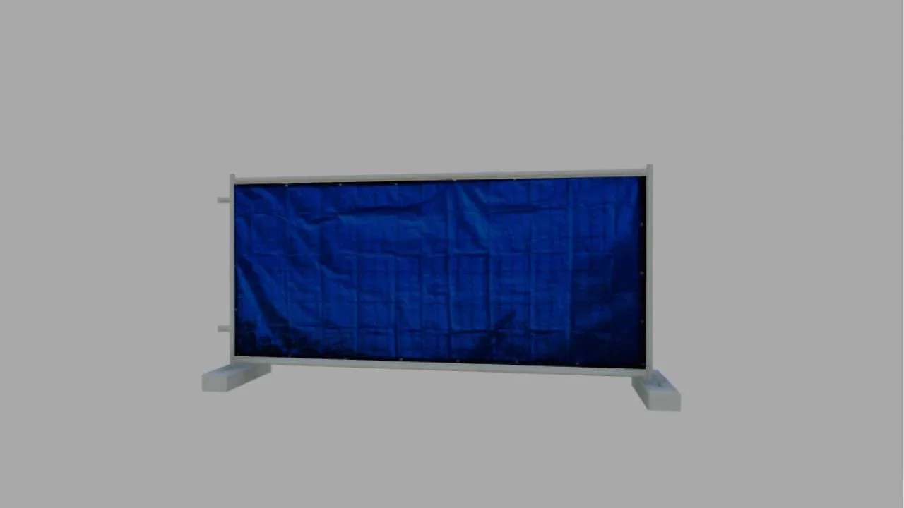 Barrier (Blue tarpaulin / Break Dance) v2.0 FS22