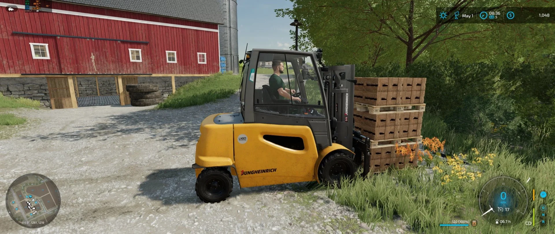 Bee Hives Pallets Spawner x18 v1.0.0.2 FS22 FS22 Mod Free Download