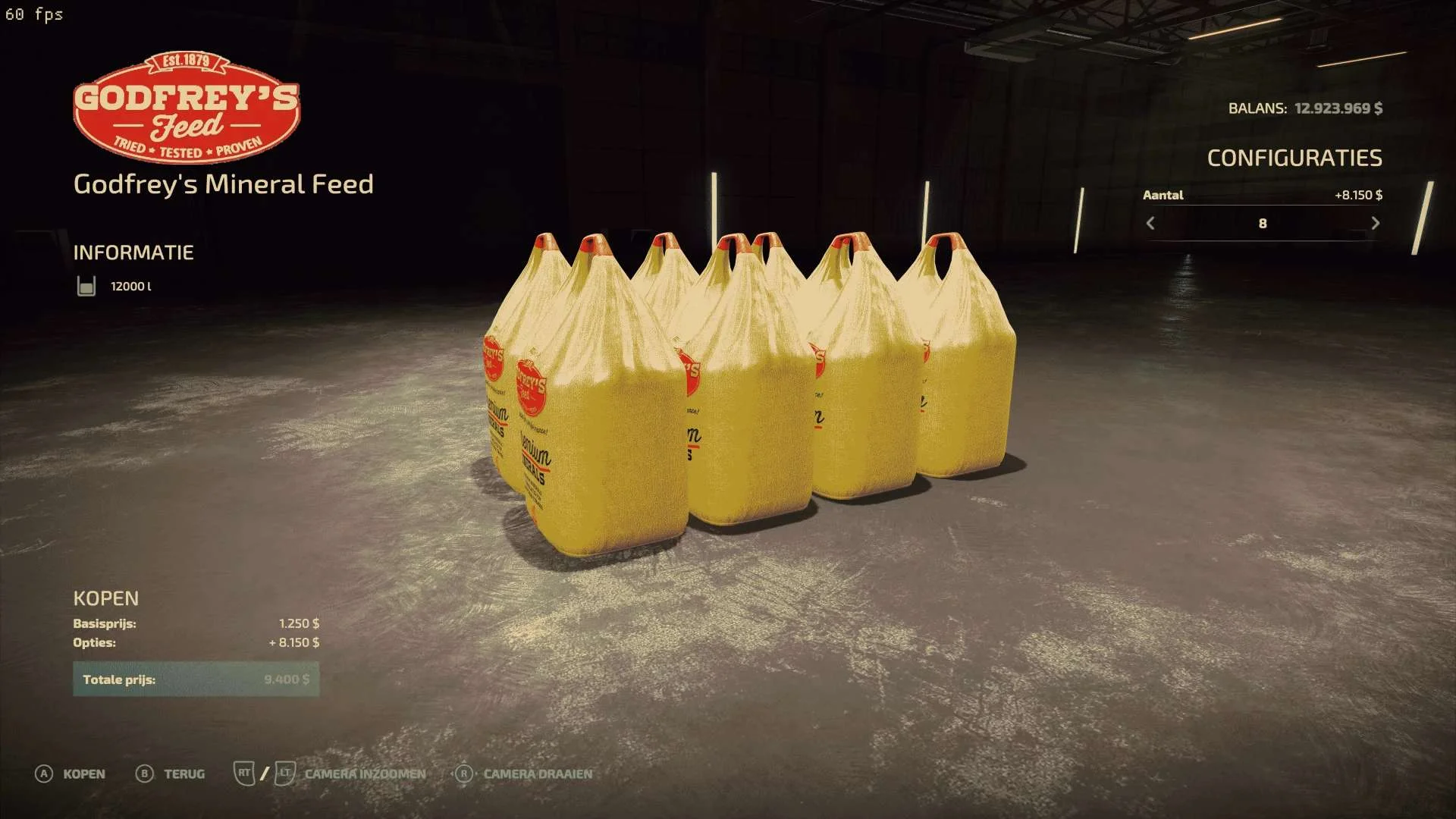 Big Bag Godfrey’s Mineral Feed V1.0 FS22 FS22 Mod Free Download