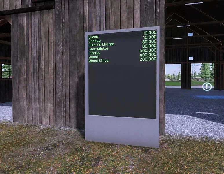 Big Digital Display v0.3 FS22 FS22 Mod Free Download