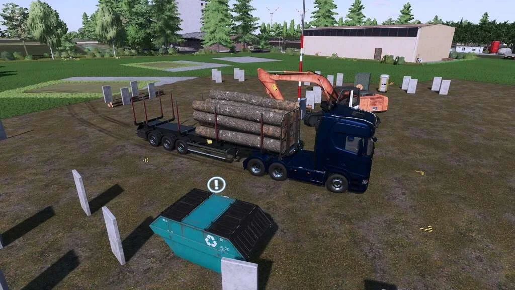 Big Wood Storage v1.1.0.1 FS22 FS22 Mod Free Download