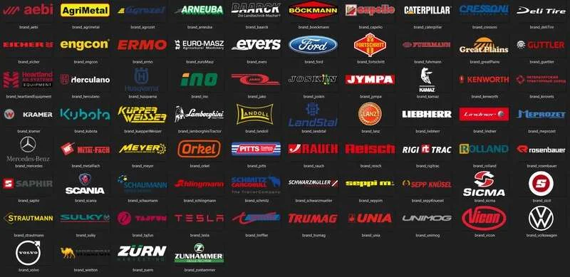 Brand Icons HQ v1.0.0.2 FS22 FS22 Mod Free Download