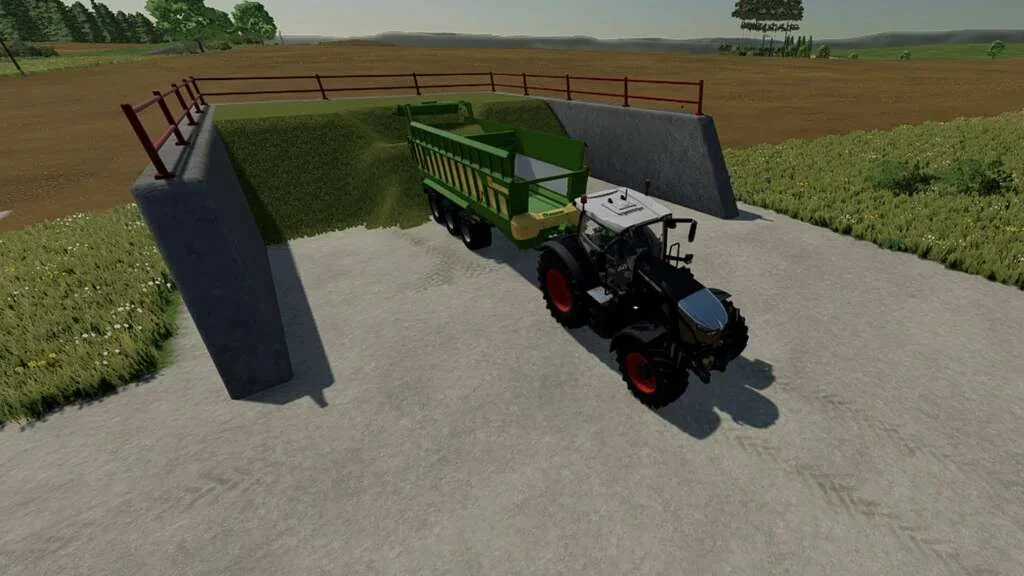Bunker Silo Small v1.0 FS22 FS22 Mod Free Download