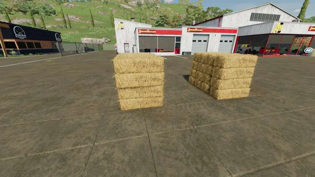 Buyable Small Square Bales v1.0 FS22 FS22 Mod Free Download