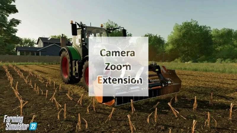 Camera Zoom Extension v2.0 FS22 FS22 Mod Free Download