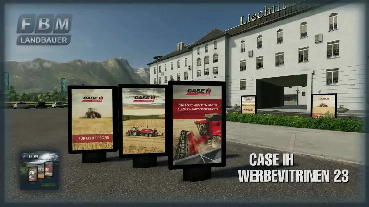 Case IH Advertising Showcases 23 v1.0 FS22 FS22 Mod Free Download