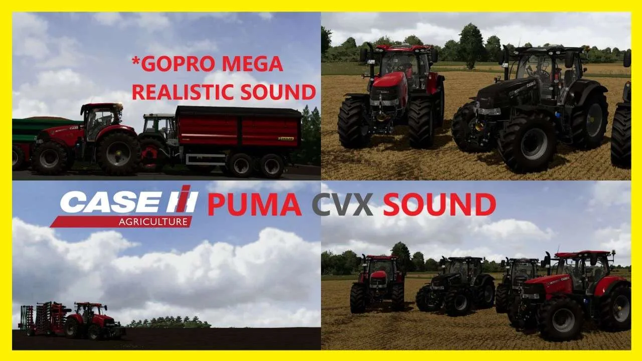 Case PUMA GOPRO SOUND PREFAB V1.0 FS22 FS22 Mod Free Download