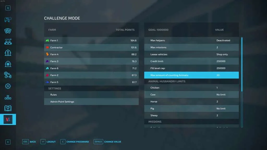 Challenge Mode v1.0 FS22 FS22 Mod Free Download
