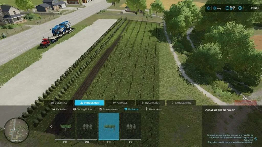 Cheap Olive And Grape v1.0 FS22 FS22 Mod Free Download