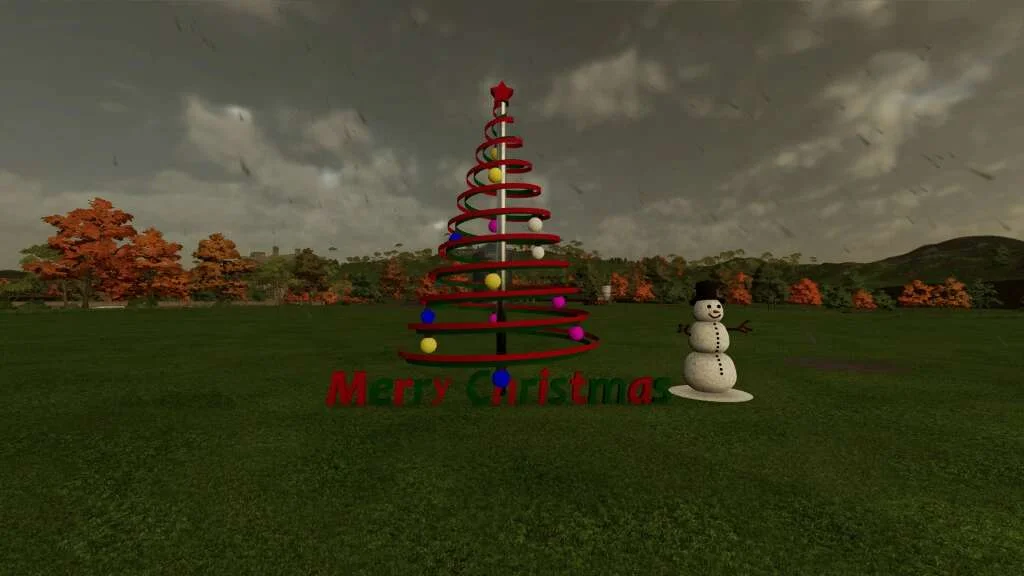 Christmas Pack v1.0 FS22 FS22 Mod Free Download
