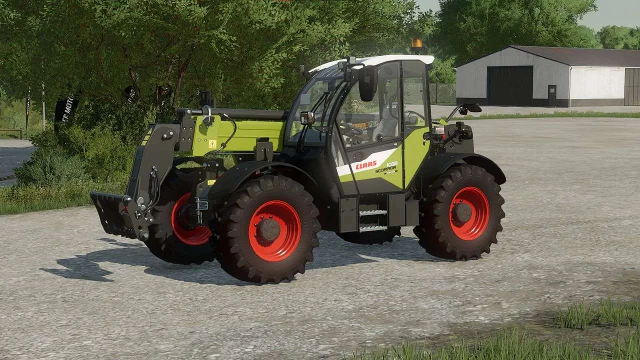 CLAAS Scorpion 1033 Grease Addon v1.0 FS22 FS22 Mod Free Download
