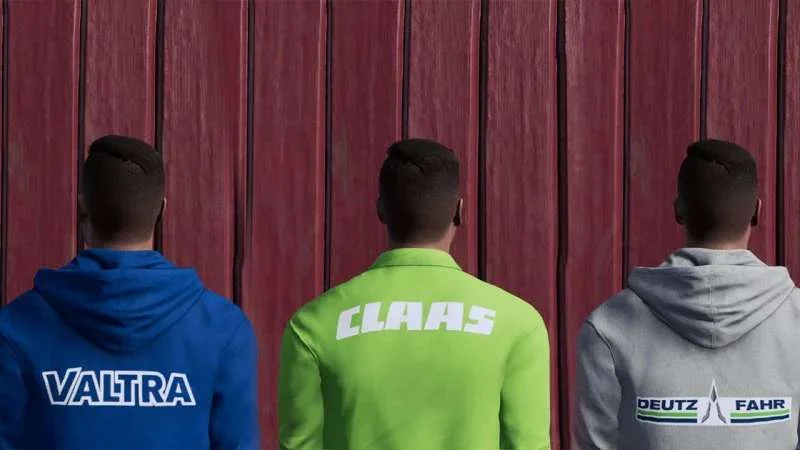 Clothes Of Various Brands v1.0 FS22 FS22 Mod Free Download
