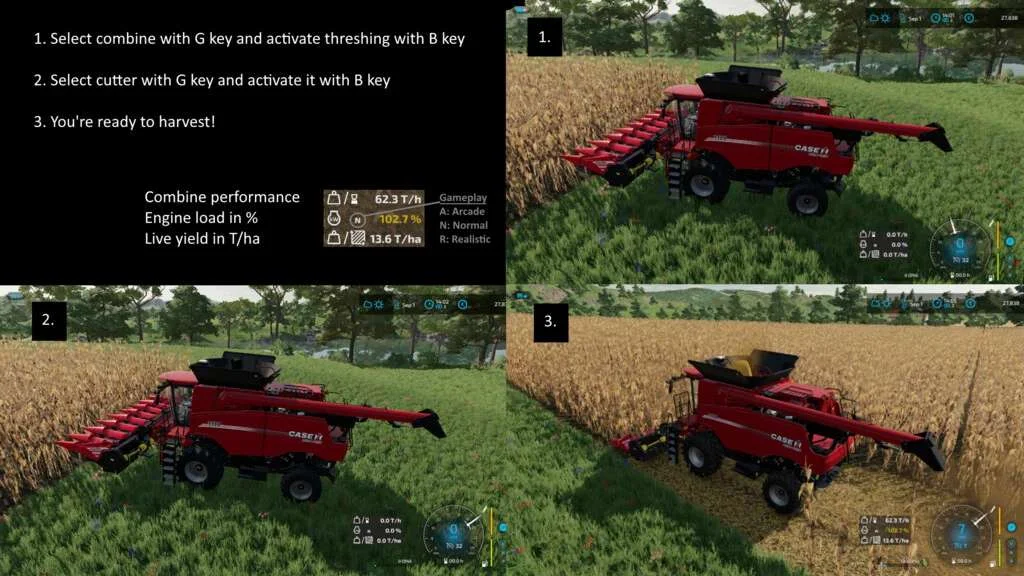 Combine XPerience v1.0 FS22 FS22 Mod Free Download
