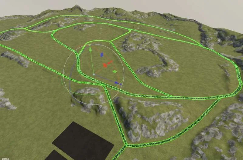 Complete ready road system v1.0 FS22 FS22 Mod Free Download