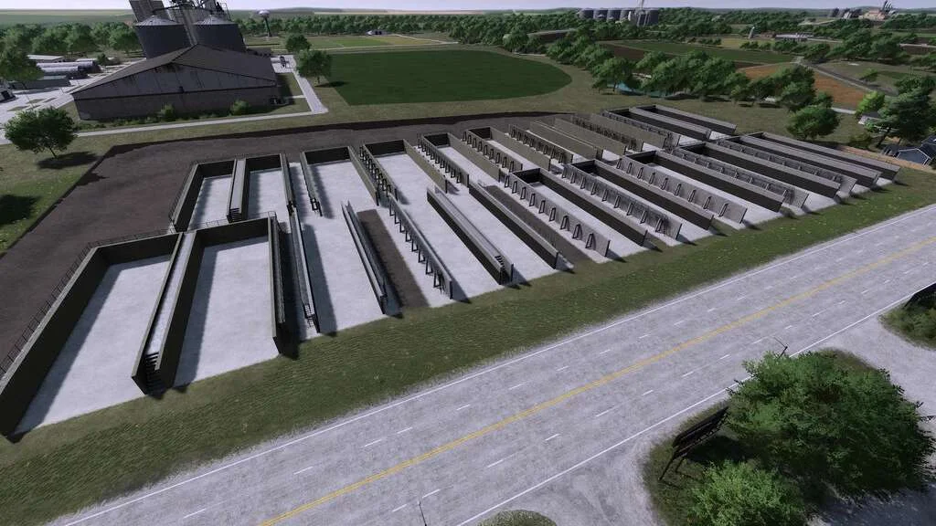 Concrete Bunker Set U v1.0 FS22 FS22 Mod Free Download