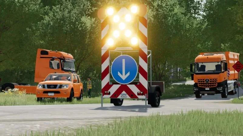 Construction site Pack v1.0 FS22 FS22 Mod Free Download