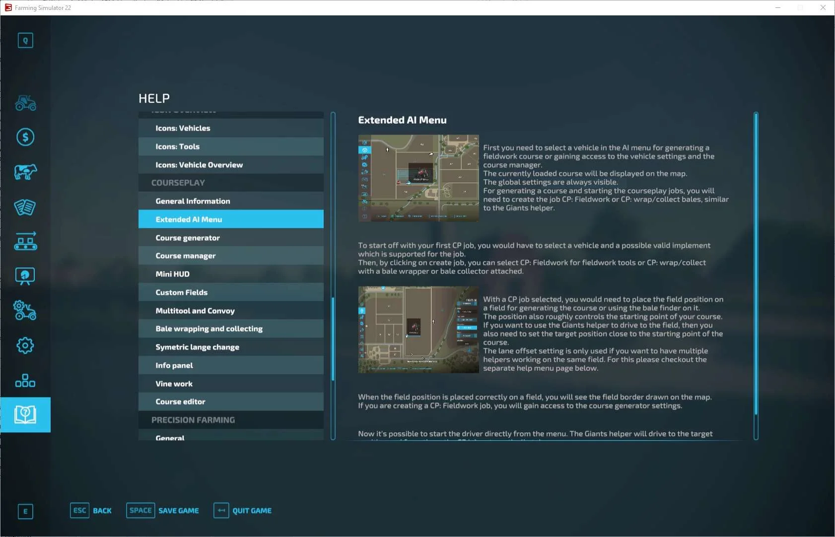 Courseplay v7.2.1.5 FS22 FS22 Mod Free Download