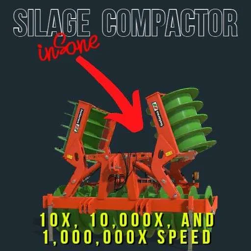 Crazy Silage Compactor Pack v1.0 FS22 FS22 Mod Free Download