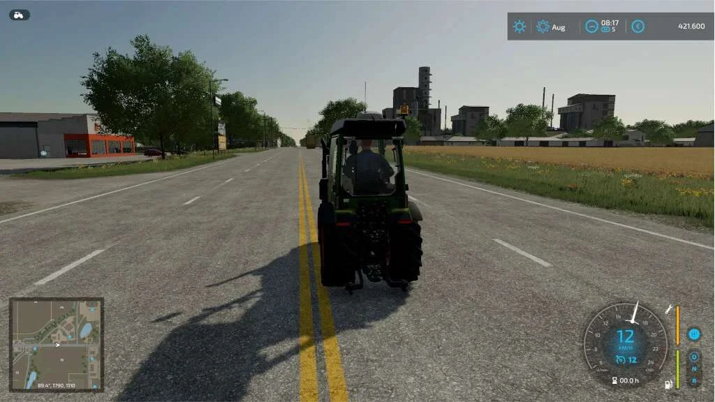 Cruise Control Slider v1.0 FS22 FS22 Mod Free Download