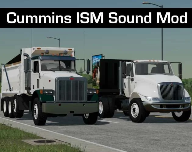 Cummins ISM Sound Mod v1.0 FS22