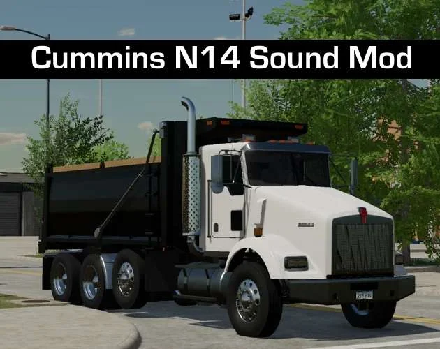 Cummins N14 Sound Mod v1.0 FS22 FS22 Mod Free Download