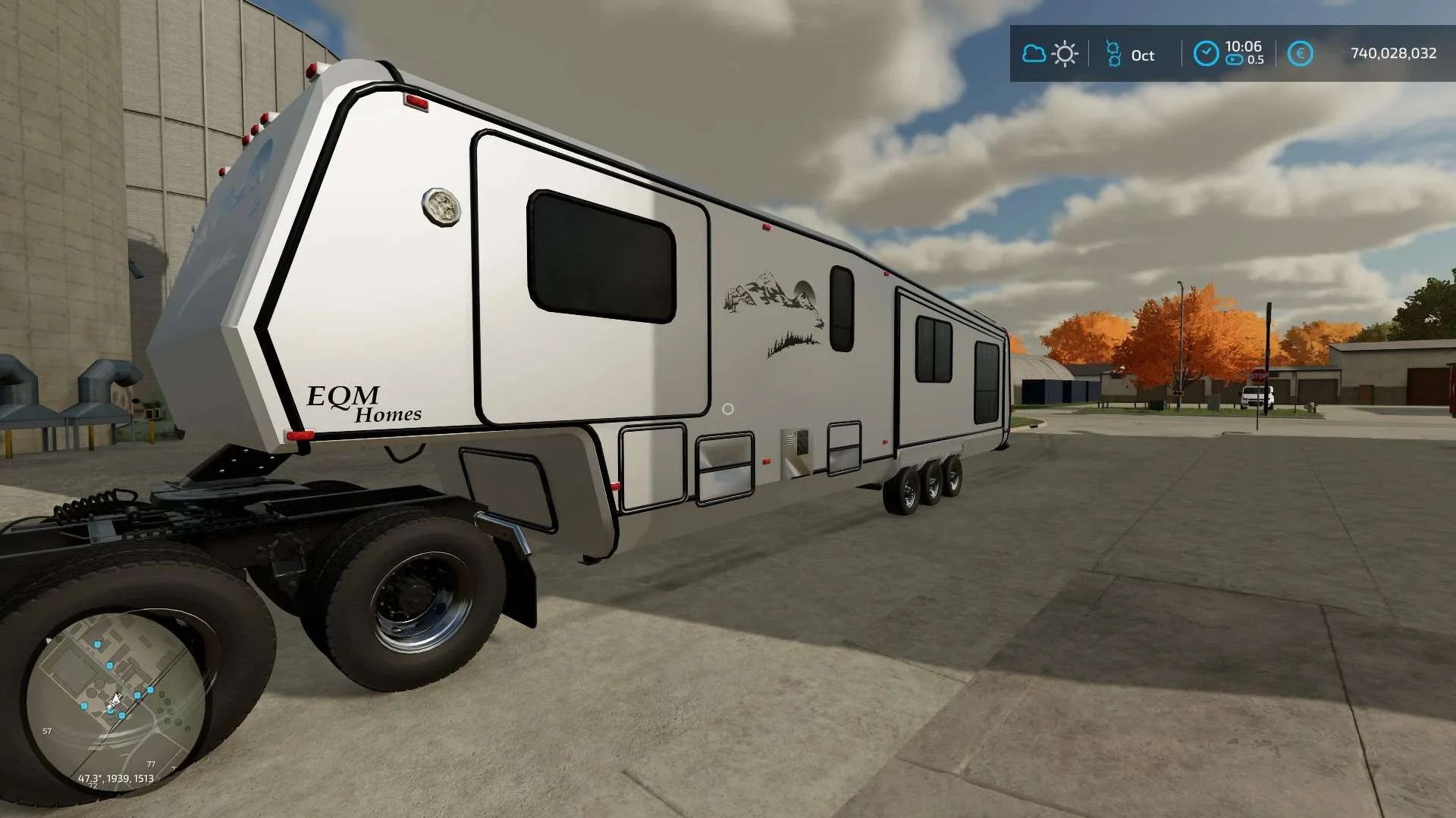 Custom 5th wheel Camper v1.0 FS22 FS22 Mod Free Download