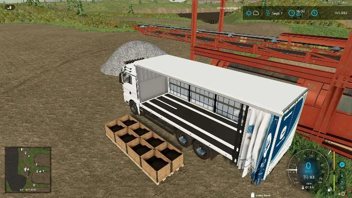 Customized Concentrate palettes for Gold Wash Plant v1.0 FS22 FS22 Mod Free Download