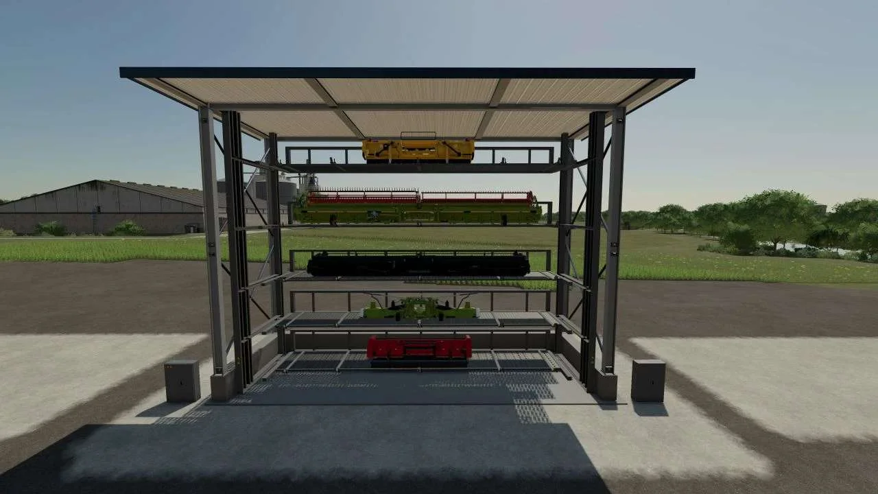 Cutterbar shelf v1.1 FS22 FS22 Mod Free Download