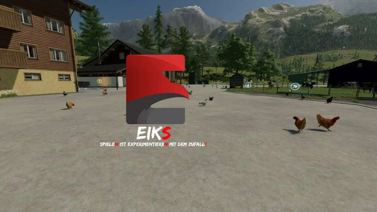 Deco Chicken by Eiks v1.0 FS22 FS22 Mod Free Download