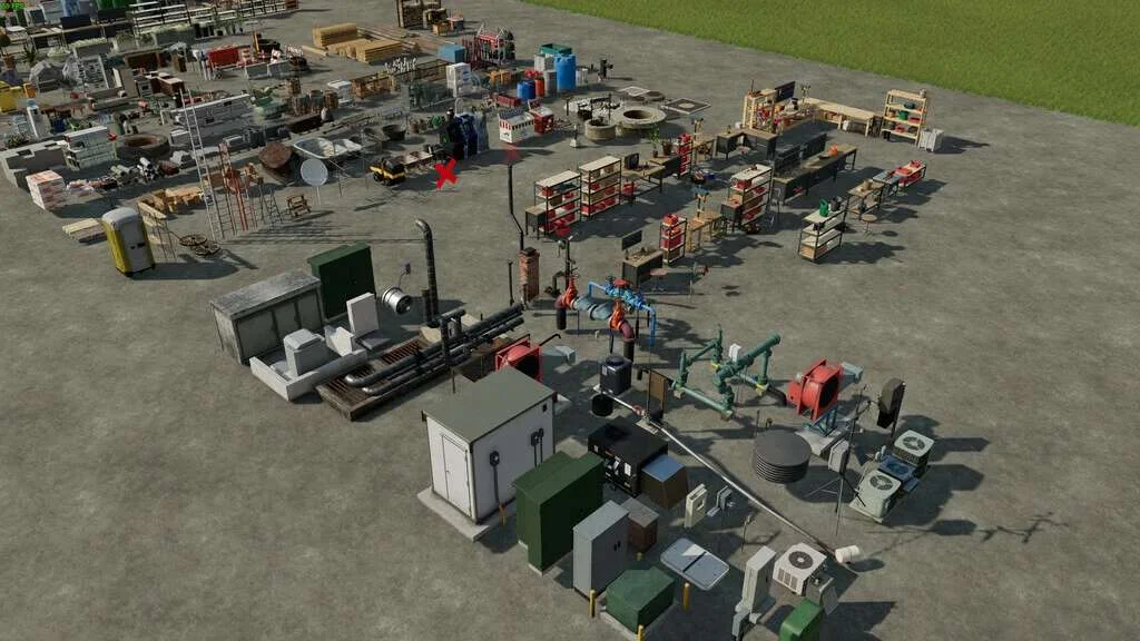 Decoration package v1.0.0.1 FS22 FS22 Mod Free Download