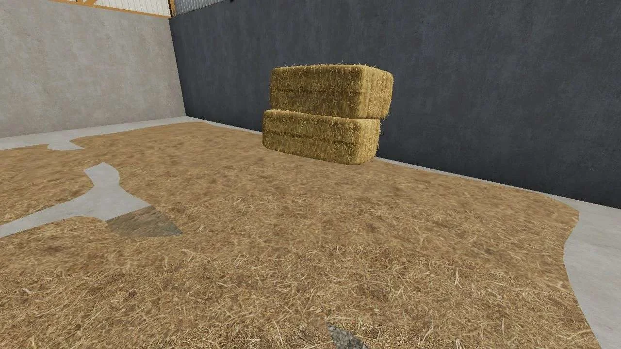 Decorative pile of straw v1.0 FS22