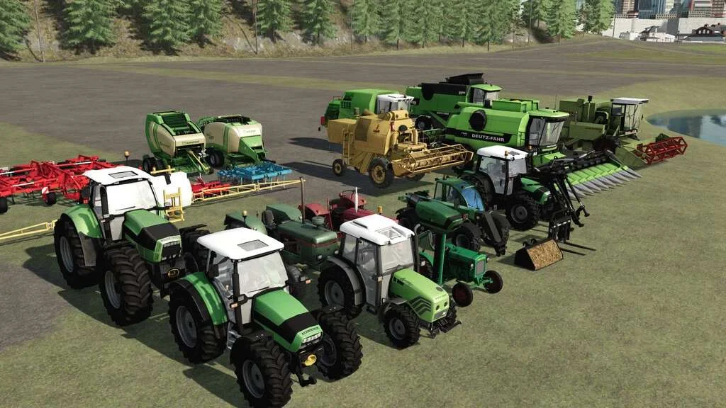 Decorative Vehicles (Prefab) v1.0 FS22 FS22 Mod Free Download